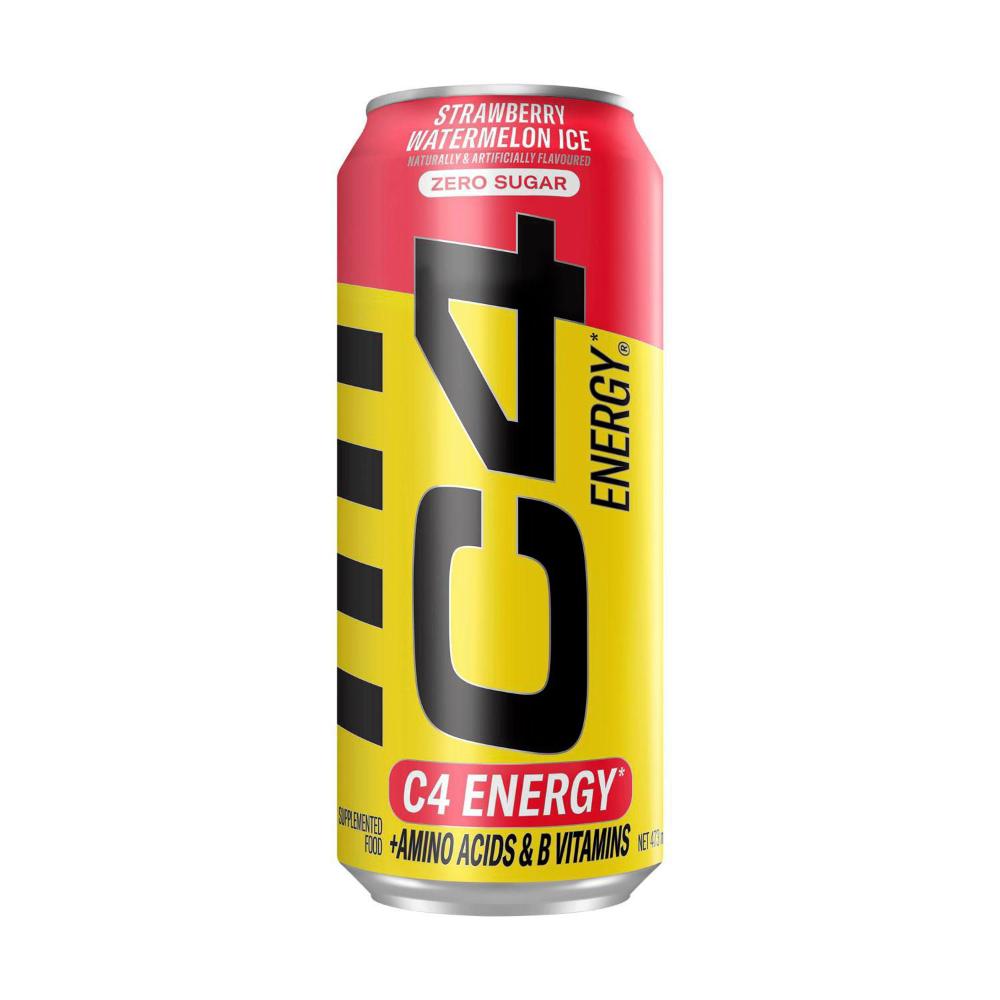 C4 Energy Drink Strawberry Watermelon - 473mL