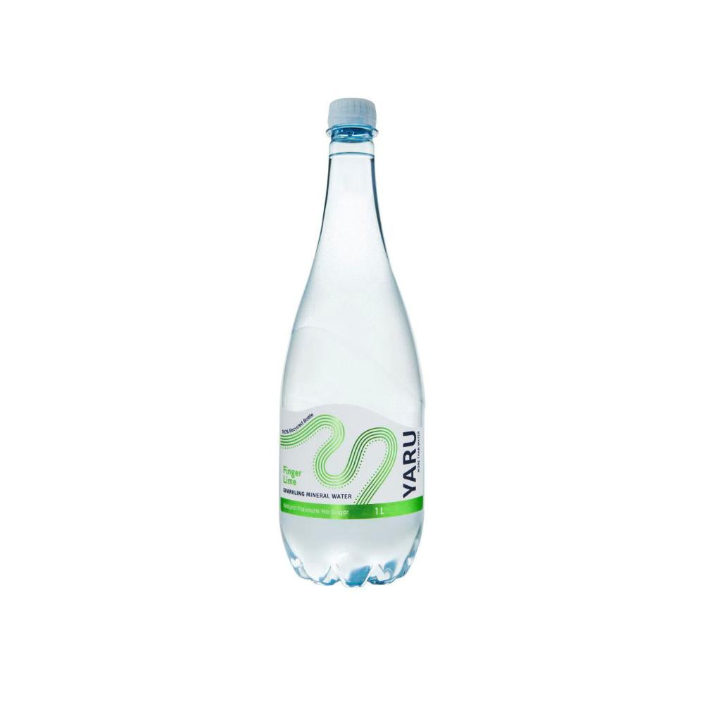 Yaru Flavoured Sparkling Mineral Water Finger Lime - 1L