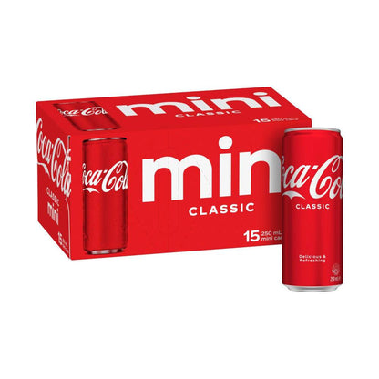 Coca-Cola Soft Drink Can assic 15x250ml