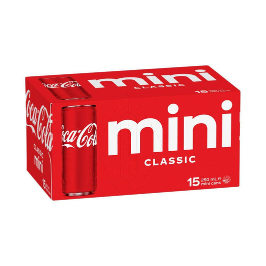 Coca-Cola Soft Drink Can assic 15x250ml