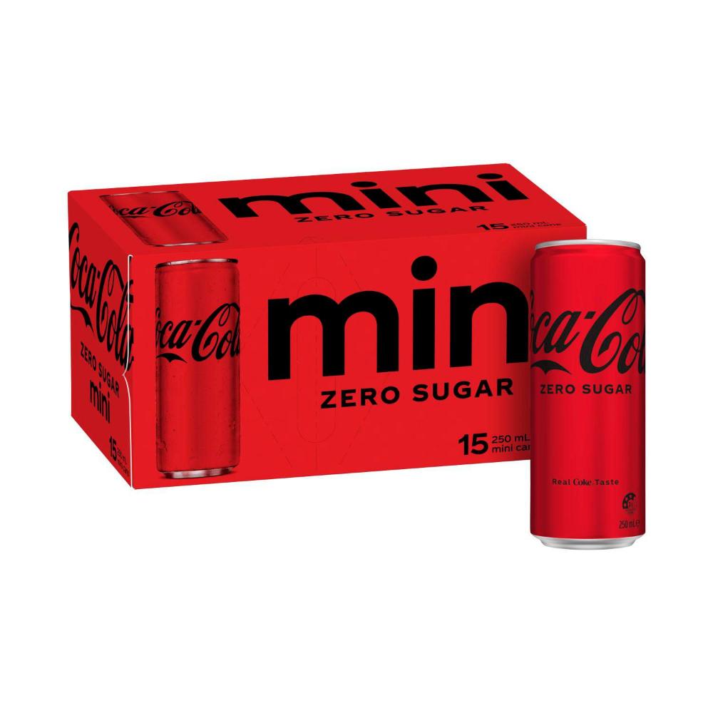 Coca Cola Zero Sugar 15x250ml