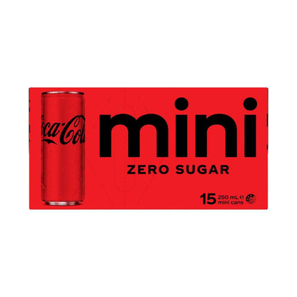 Coca Cola Zero Sugar 15x250ml