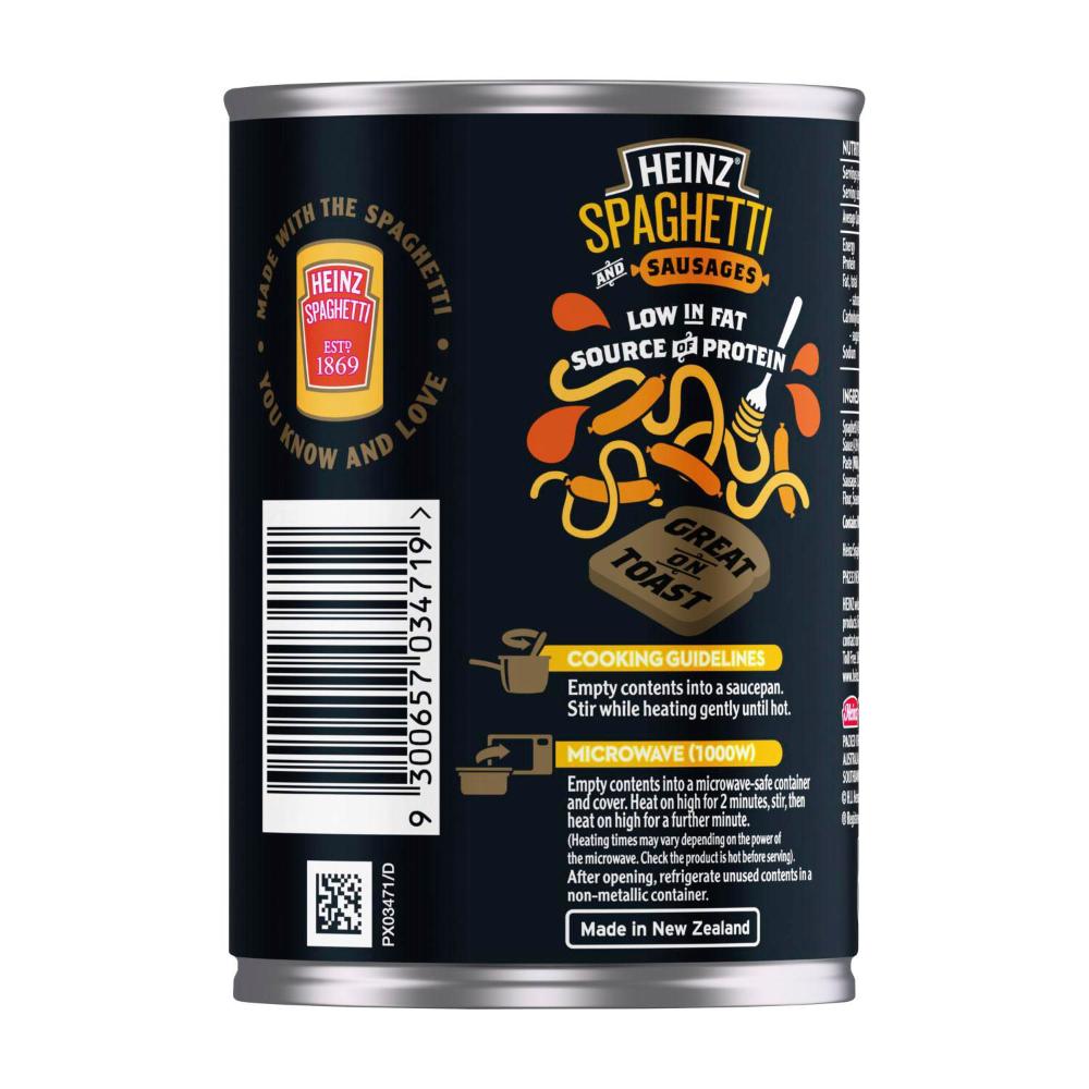 Heinz Spaghetti And Sausages Pasta Meal - 420g