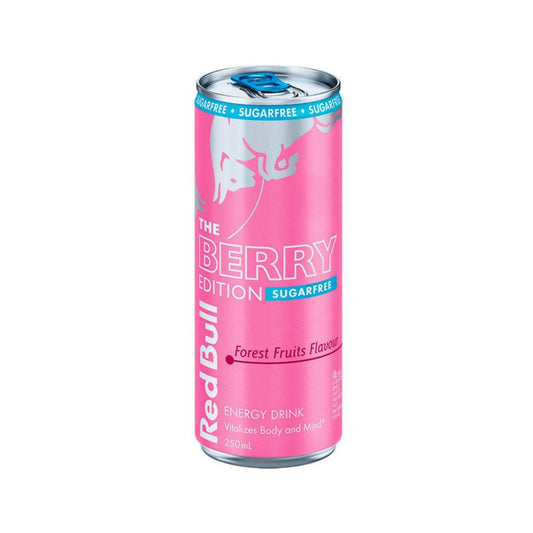 Red Bull Energy Drink Berry Sugar Free Edition - 250mL