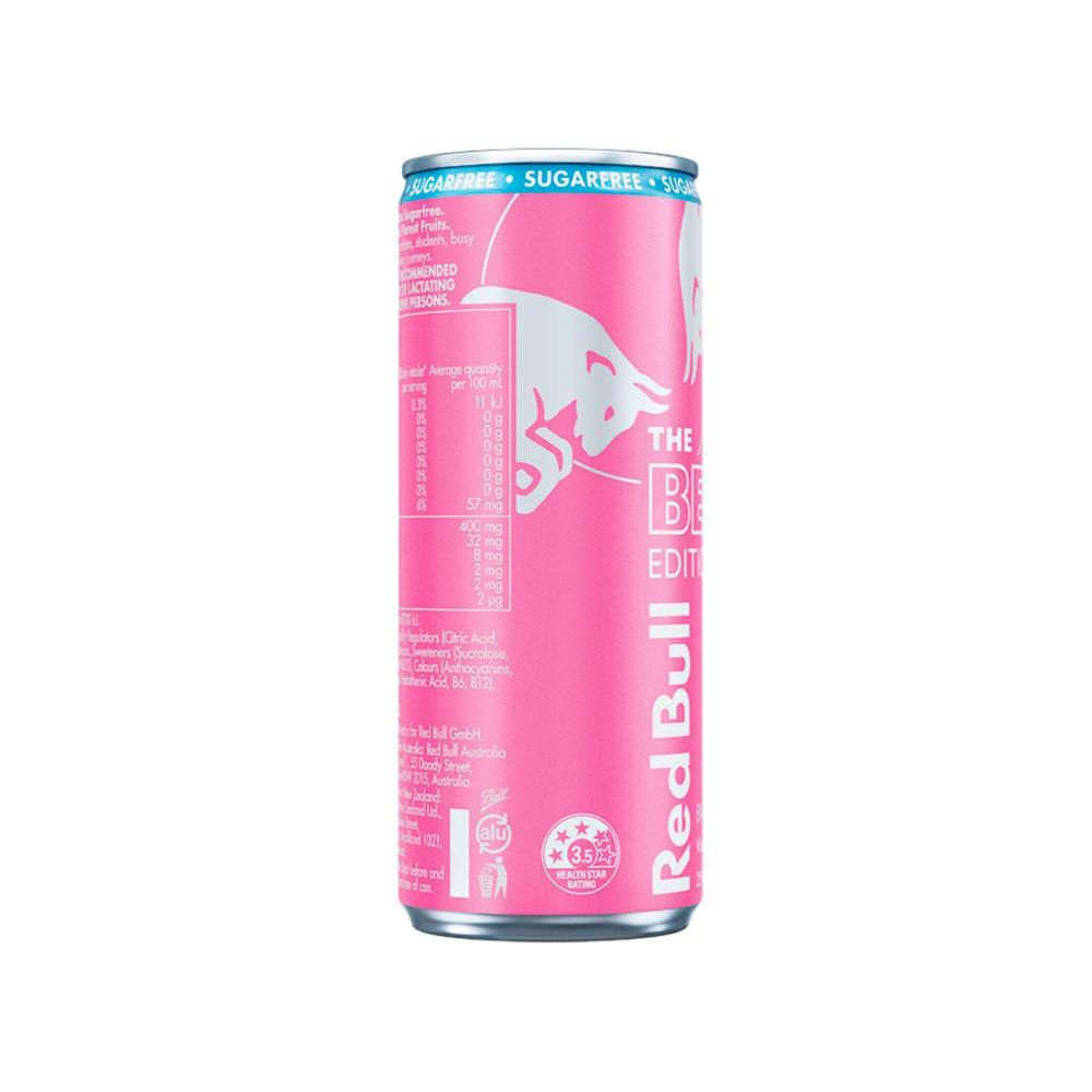 Red Bull Energy Drink Berry Sugar Free Edition - 250mL