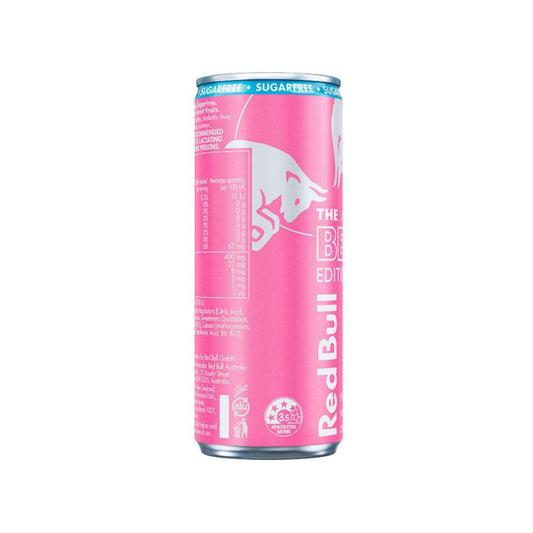 Red Bull Energy Drink Berry Sugar Free Edition - 250mL