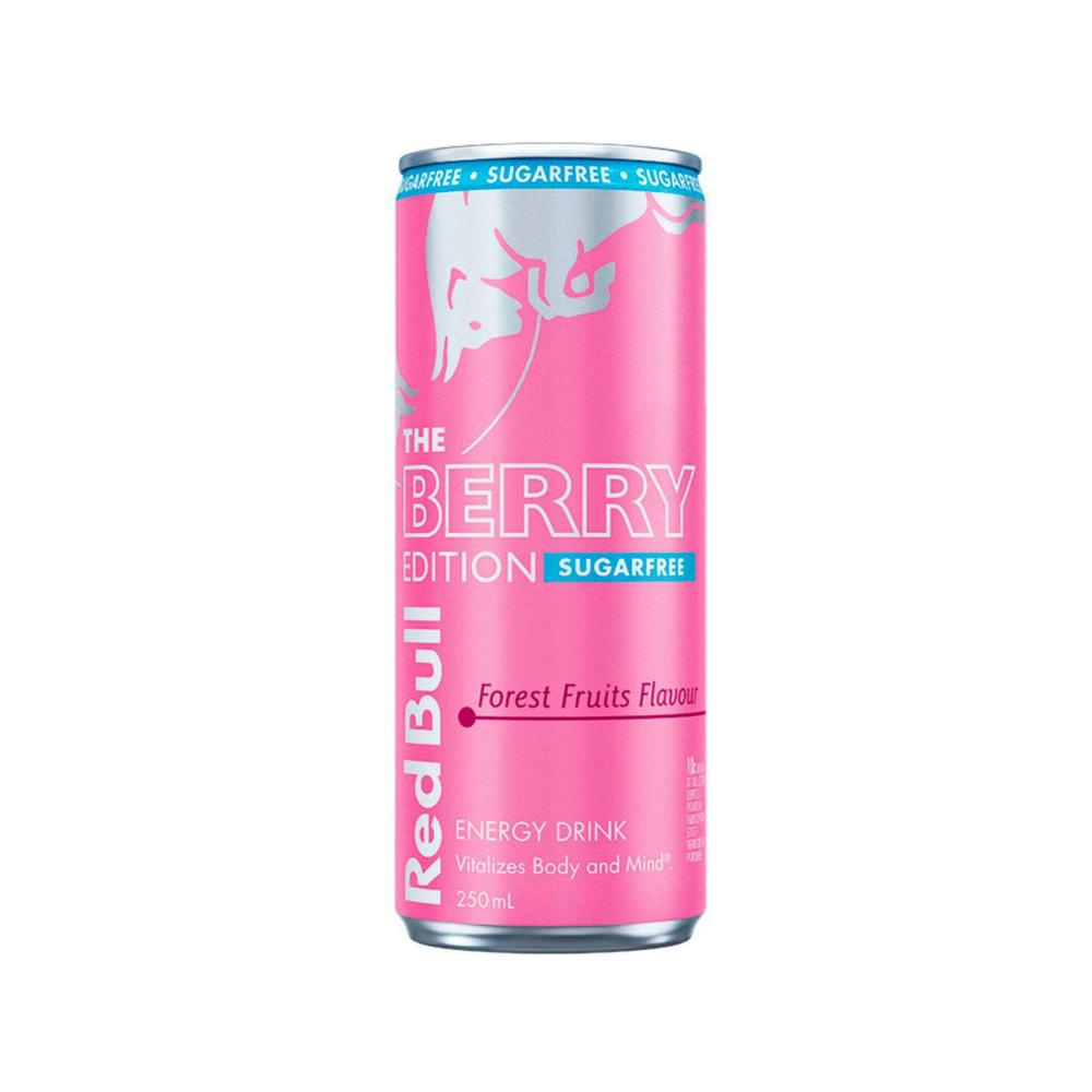 Red Bull Energy Drink Berry Sugar Free Edition - 250mL