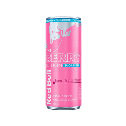 Red Bull Energy Drink Berry Sugar Free Edition - 250mL