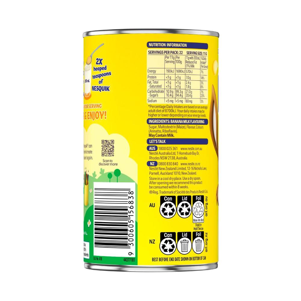 Nestle Nesquik Banana Flavoured Milk Drink - 250g