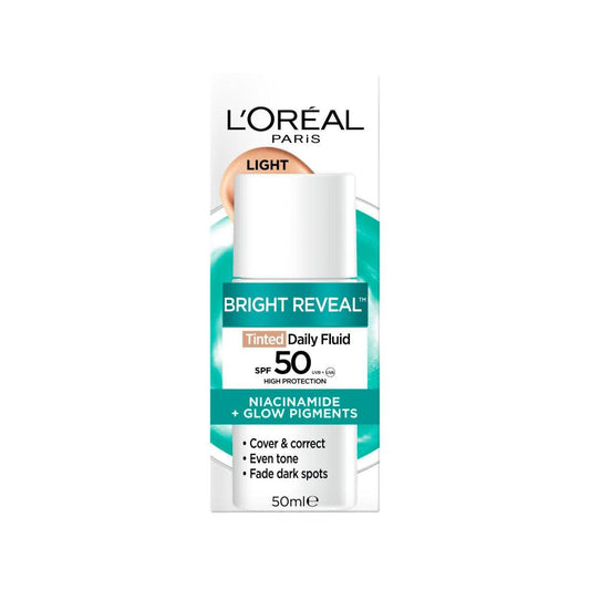 L'Oreal Paris Bright Reveal Tinted SPF 50 Light Fluid - 50mL