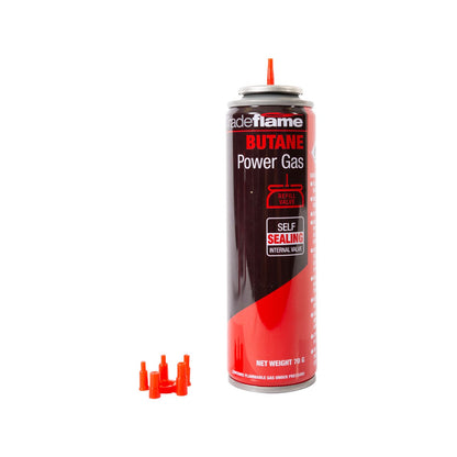 Tradeflame Butane Gas Cartridge Refill Valve - 70g