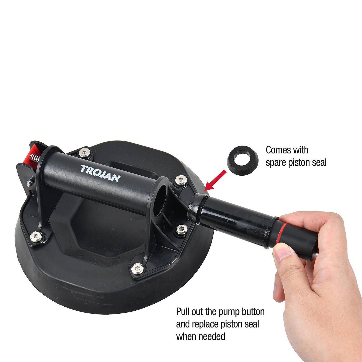 Trojan Suction Lifter - 100kg Vertical / 150kg Horizontal