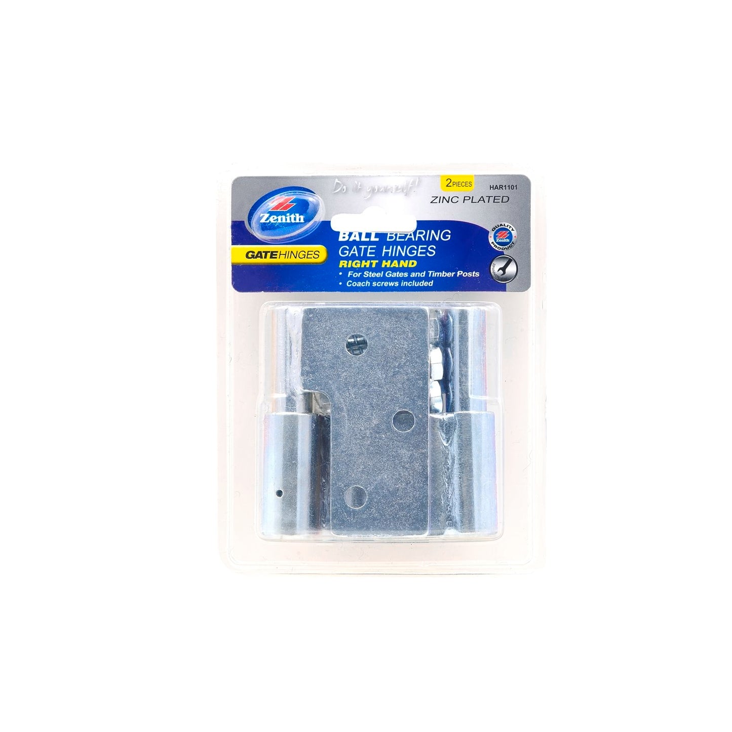 Zenith Right Hand Ball Bearing Gate Hinge - 2 Pack