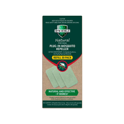 Bite Shield Plug-In Mosquito Repeller Refills - 30 Pack