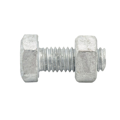 Zenith Hot Dip Galvanised Hex Head Bolts - M8 x 20mm - 25 Pack