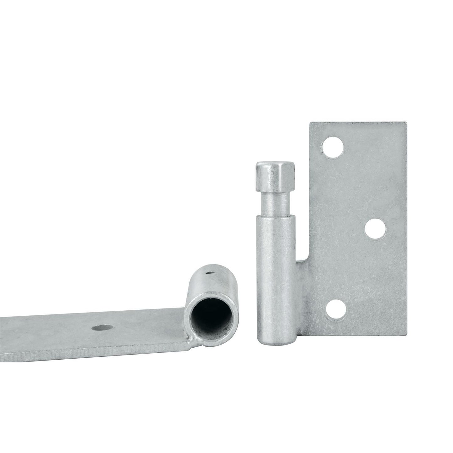 Pinnacle Galvanised Rh Long Strap Security Gate Hinge - 16mm - 2 Pack