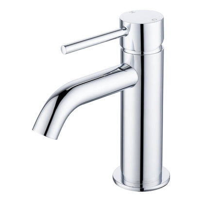 Mondella Resonance 25mm Chrome Curved Spout Basin Mixer