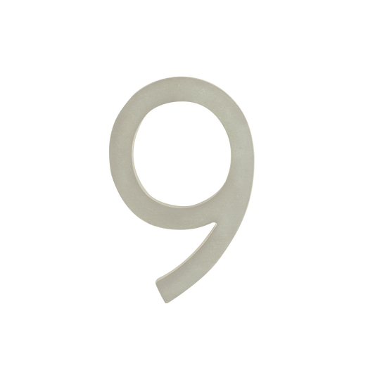 Sandleford Stainless Steel Lorne Numeral - 9 - 100mm