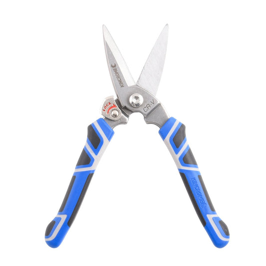 Kincrome Multi-Purpose Industrial Scissors - 200mm - Chrome Vanadium Steel - Soft Grip