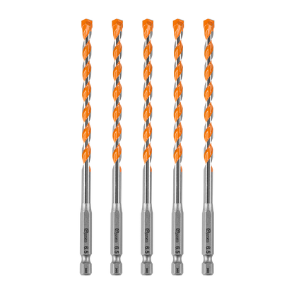 Kango Masonry Drill Bit - 6.5mm x 150mm - 5 Pack