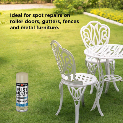 White Knight Rust Guard Touch Up Spray Paint - 300g - Primrose Gloss