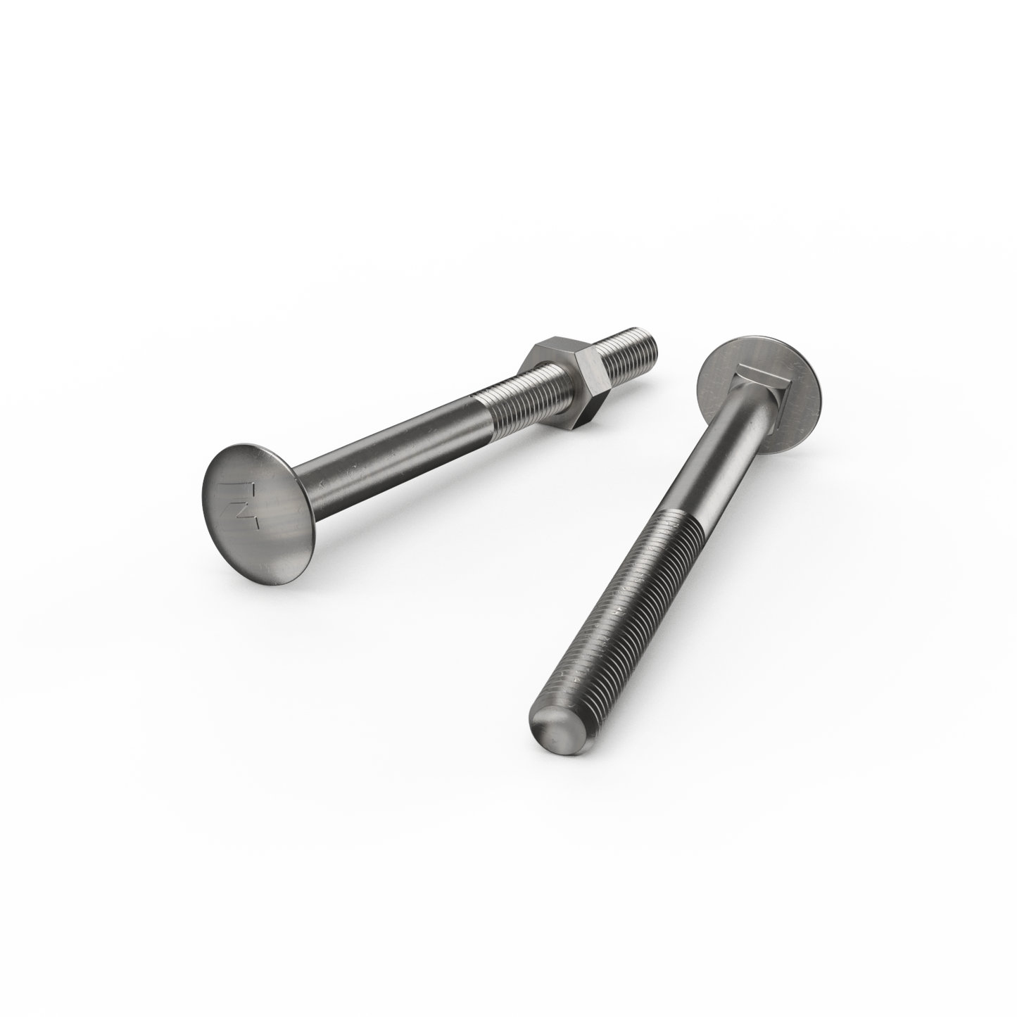 Zenith Stainless Steel 304 Cup Head Bolts - M10 x 120mm - 12 Pack