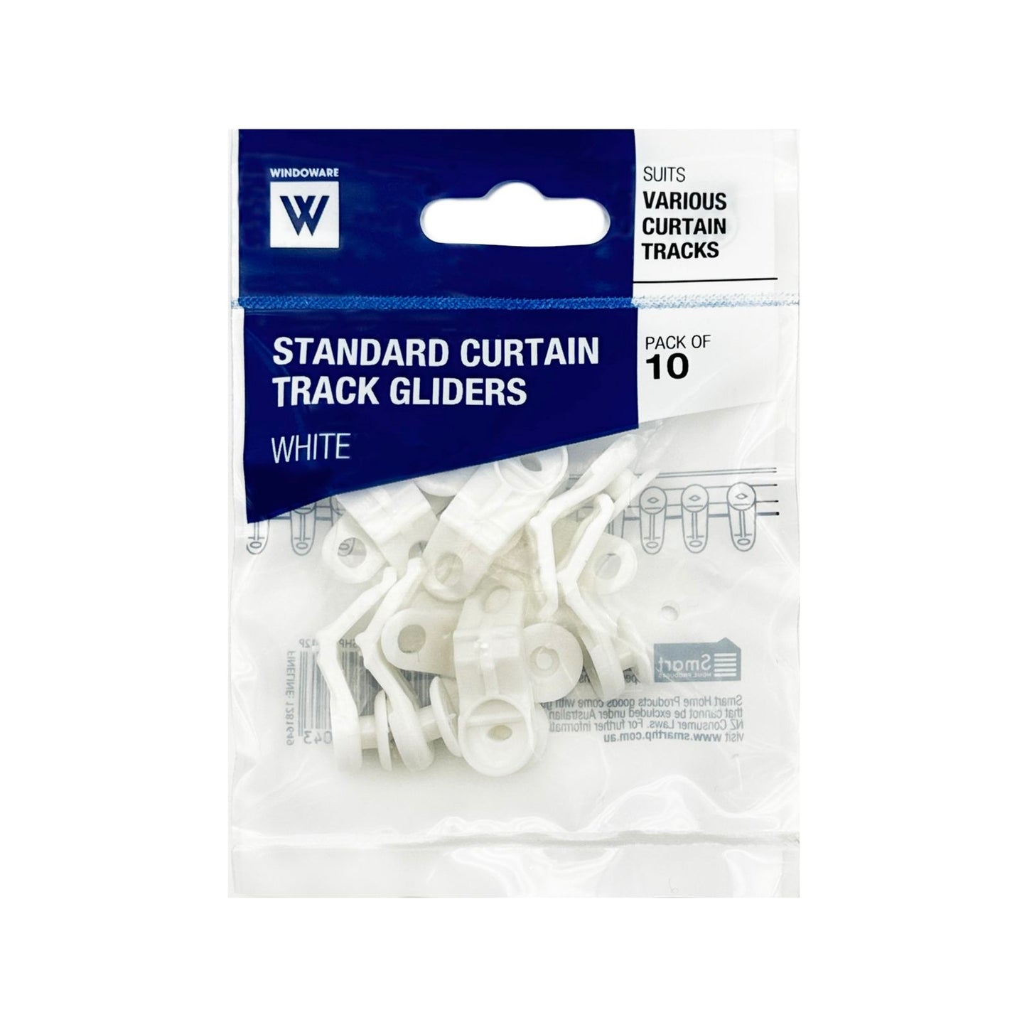 Windoware Curtain Track Glider - 10 Pack