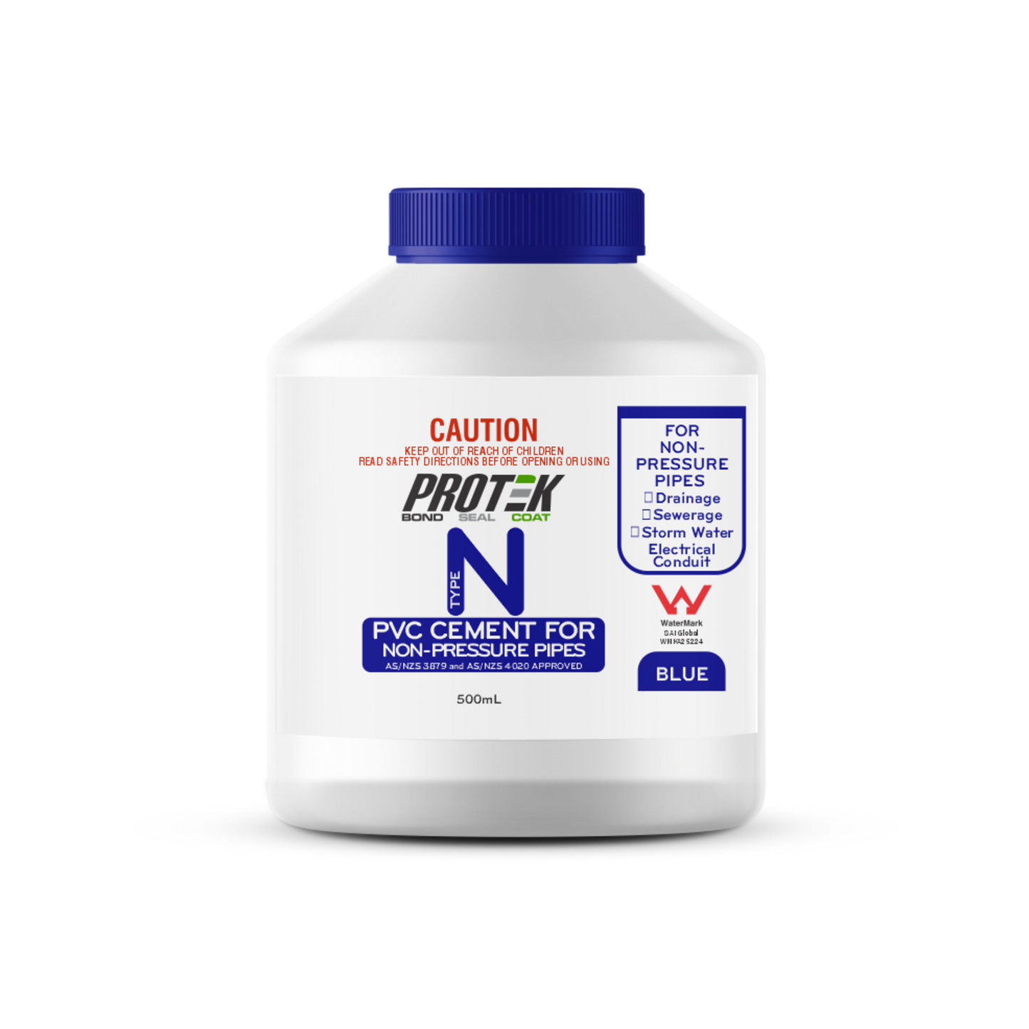 Protek Type N Blue PVC Cement - 500ml