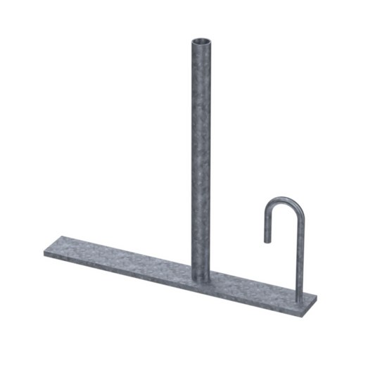 Rapidmesh Temporary Fence Hook Stay - 500 x 65 x 450mm