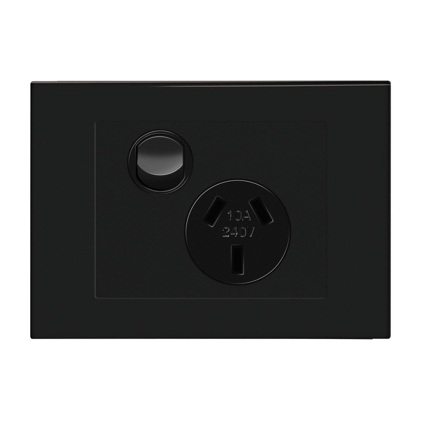 HPM Vivo Single Powerpoint - 118 x 85mm - Grey