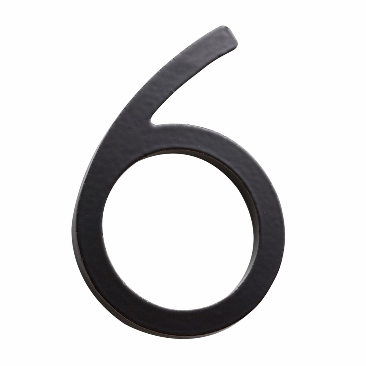 Sandleford House Number 6 - 75mm - Black
