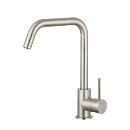 Estilo Side Lever Sink Mixer - Stainless Steel, Lead Free, 35mm Cartridge
