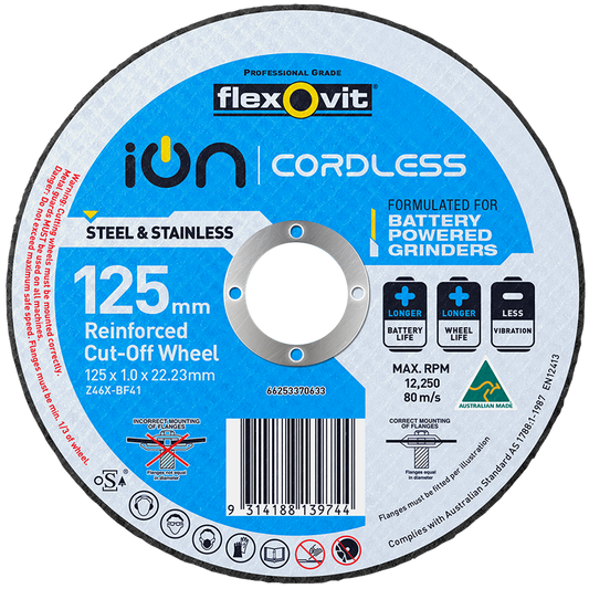 Flexovit Cut Off Wheel - 125mm