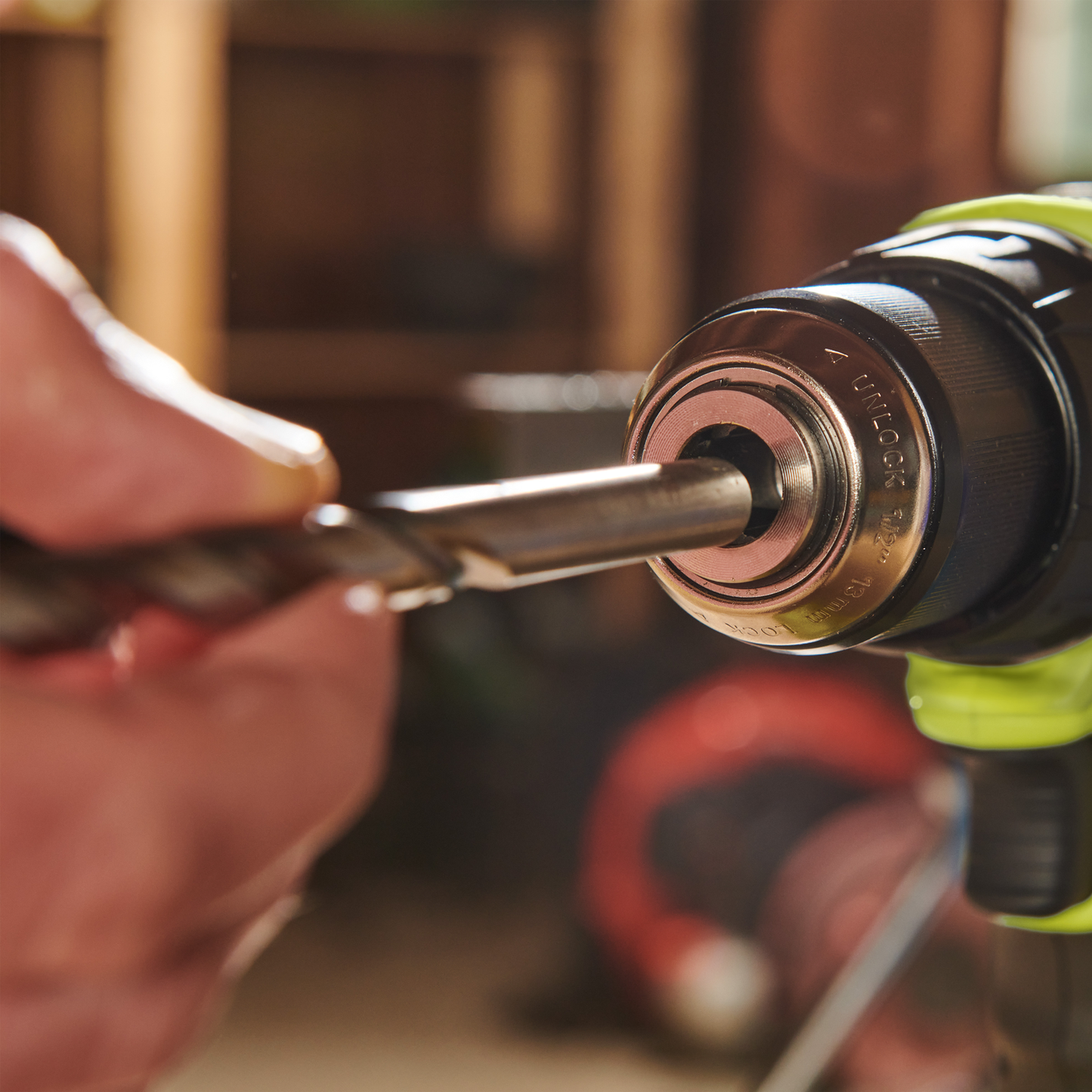 Ryobi Hammer Drill Kit - 18V ONE+ - 2Ah & 4Ah - 13mm