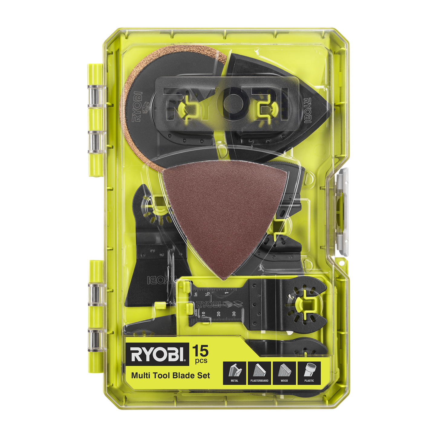 Ryobi Multi Tool Accessory Set - 15 Piece - RMTB152