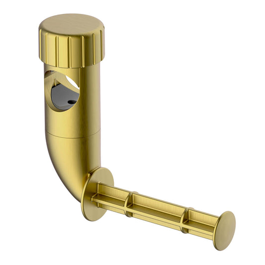 Evekare Toilet Roll Holder Rail Slider - Brushed Brass