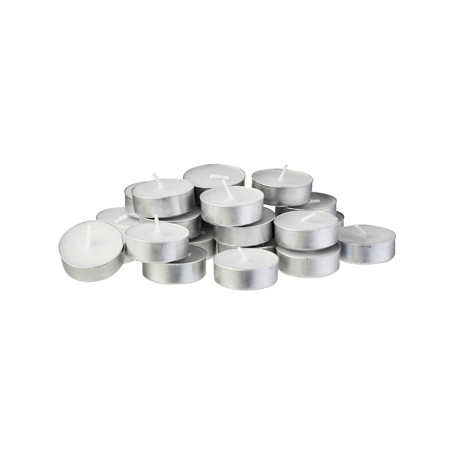 White Citronella Tealight Candle - 50 Pack