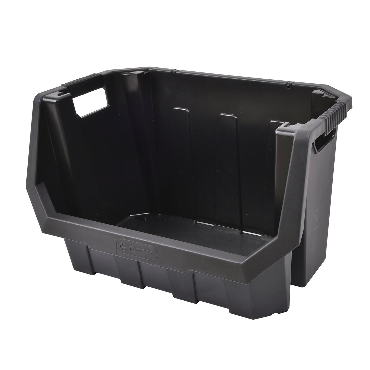 Tactix Heavy Duty Stackable Storage Bin - 40L