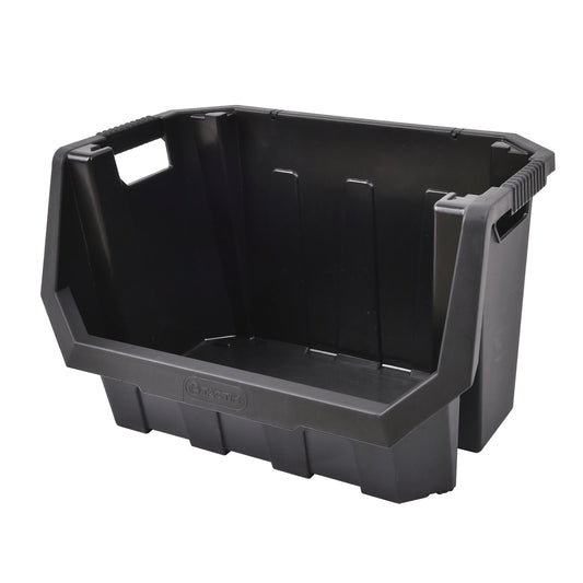 Tactix Heavy Duty Stackable Storage Bin - 40L