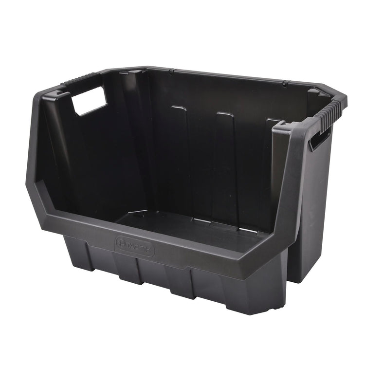 Tactix Heavy Duty Stackable Storage Bin - 40L