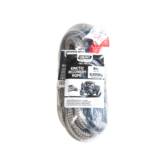 Grunt Kinetic Nylon Recovery Rope - 19mm x 6m - 8000kg