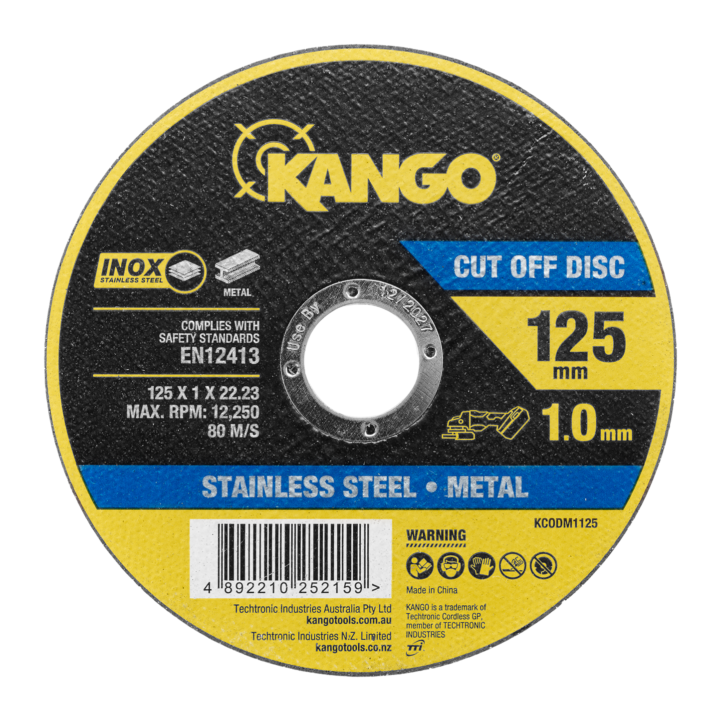 Kango Metal Cut Off Discs - 125mm - 25 Pack