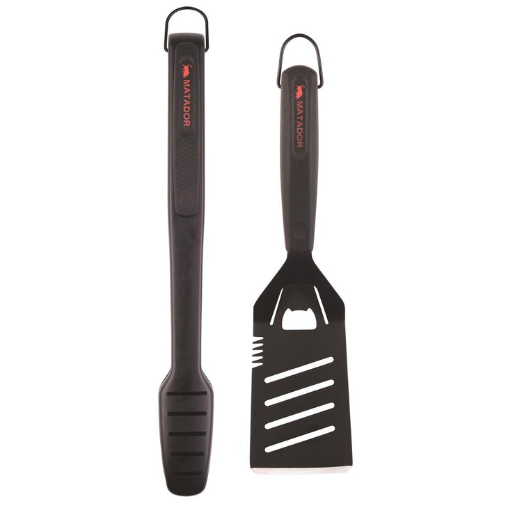 Matador BBQ Black Non Stick Tool Set 2 Piece Set
