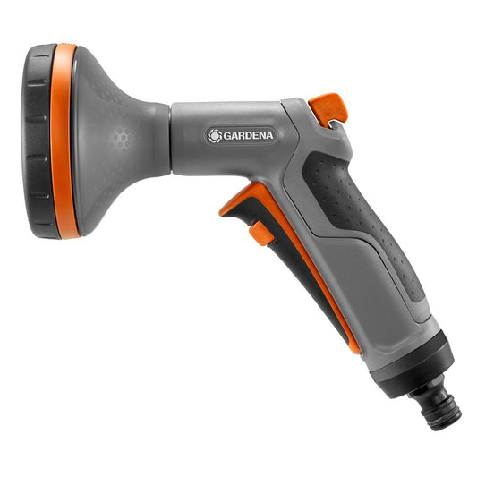 Gardena Comfort Bed Sprayer 18319-20 - For Flower Beds, Adjustable Spray Jet, Trigger lock