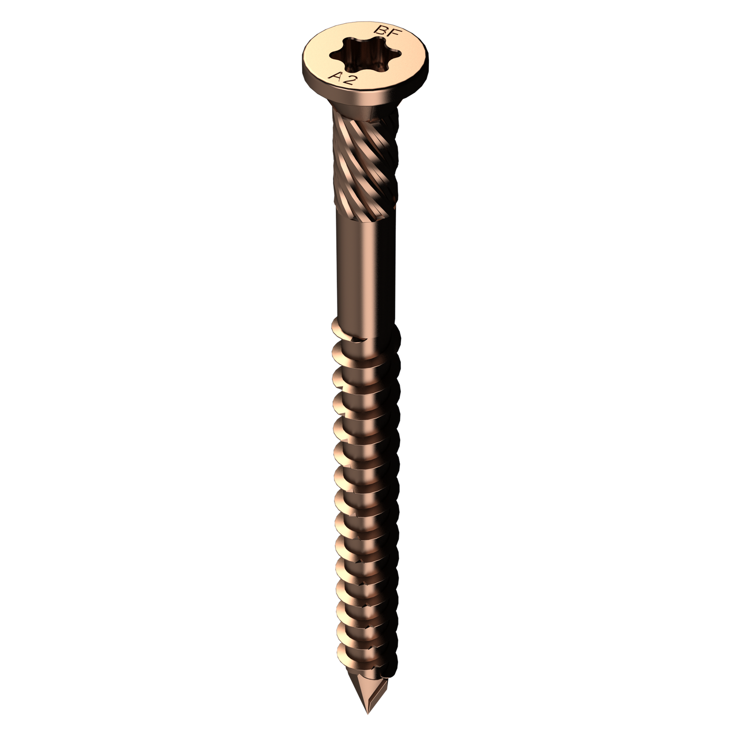Bremick Deck Screws - 10g x 50mm - Bronze - 100 Pack