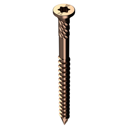 Bremick Deck Screws - 10g x 50mm - Bronze - 100 Pack