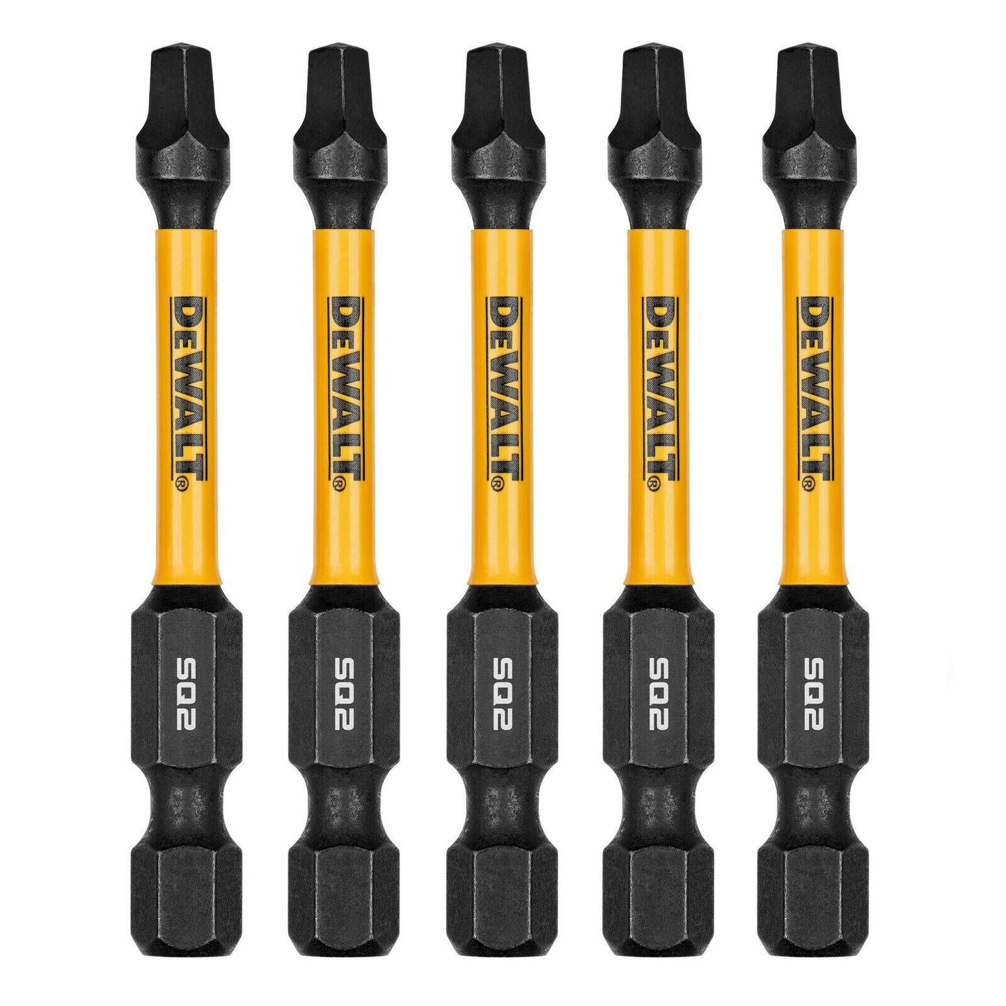 Dewalt Flextorq Screwdriver Bit - 57mm SQ2 - 5 Pack