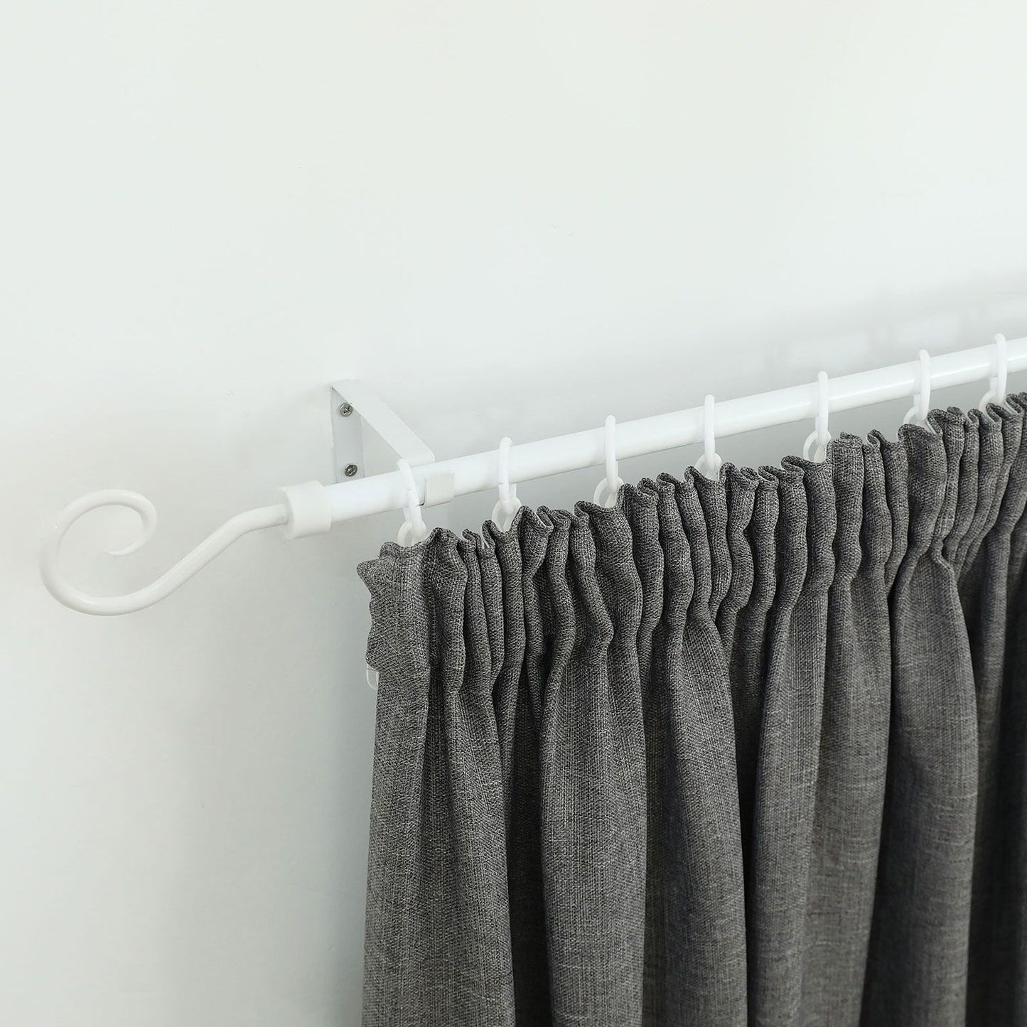 Windoware Curtain Rod Rings - 25mm - White - 10 Pack