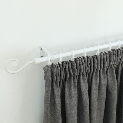 Windoware Curtain Rod Rings - 25mm - White - 10 Pack