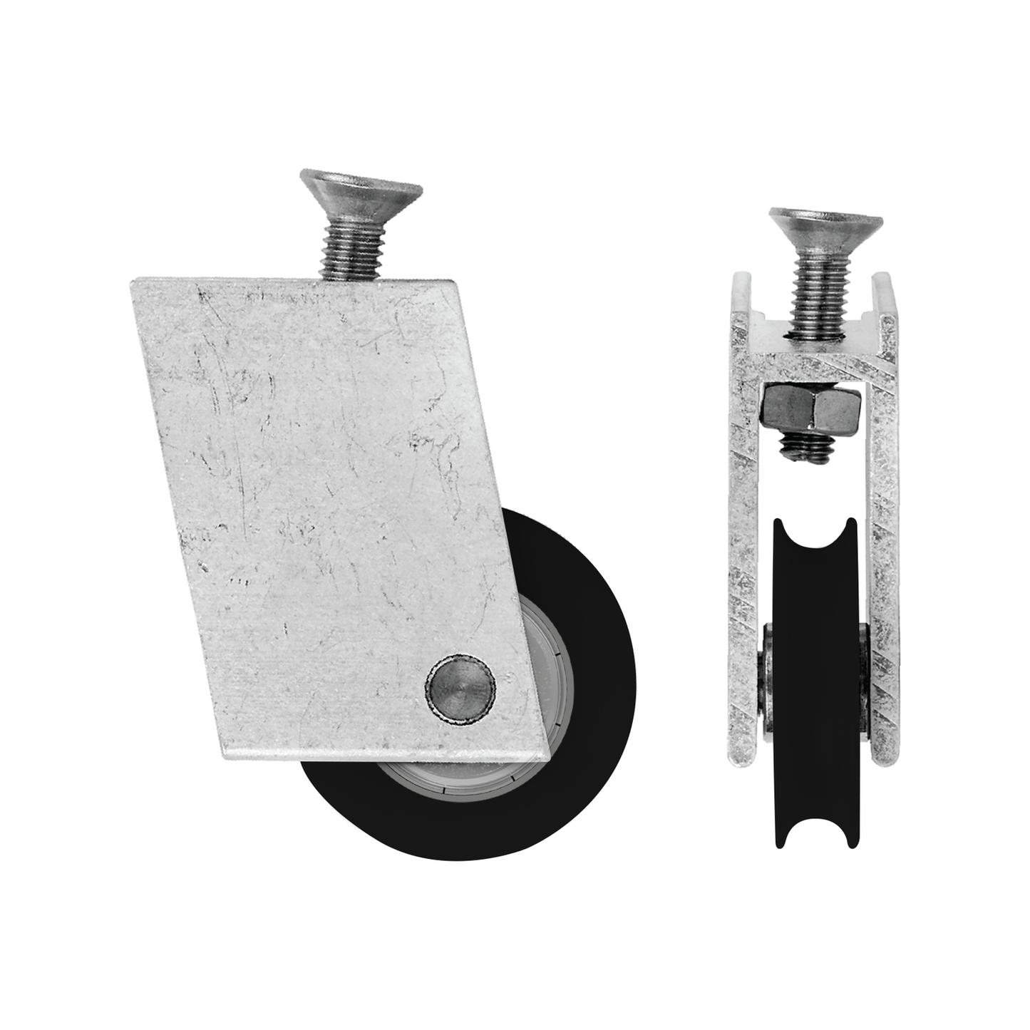 Rolltrak Adjustable Aluminium Carriage - 45 x 54mm